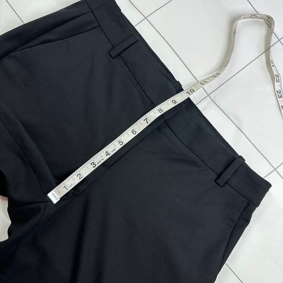 J.Crew Pants Womens 6 Black 365 Wool Full Length Slim Straight Solid Classic - Picture 8 of 11